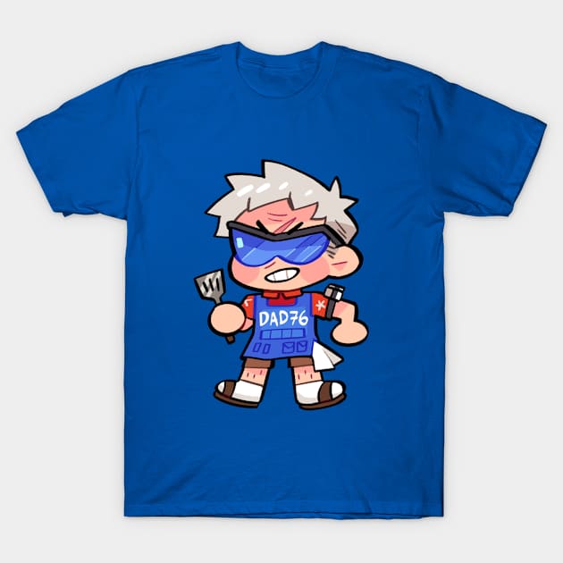 Grillmaster76 T-Shirt by giraffalope